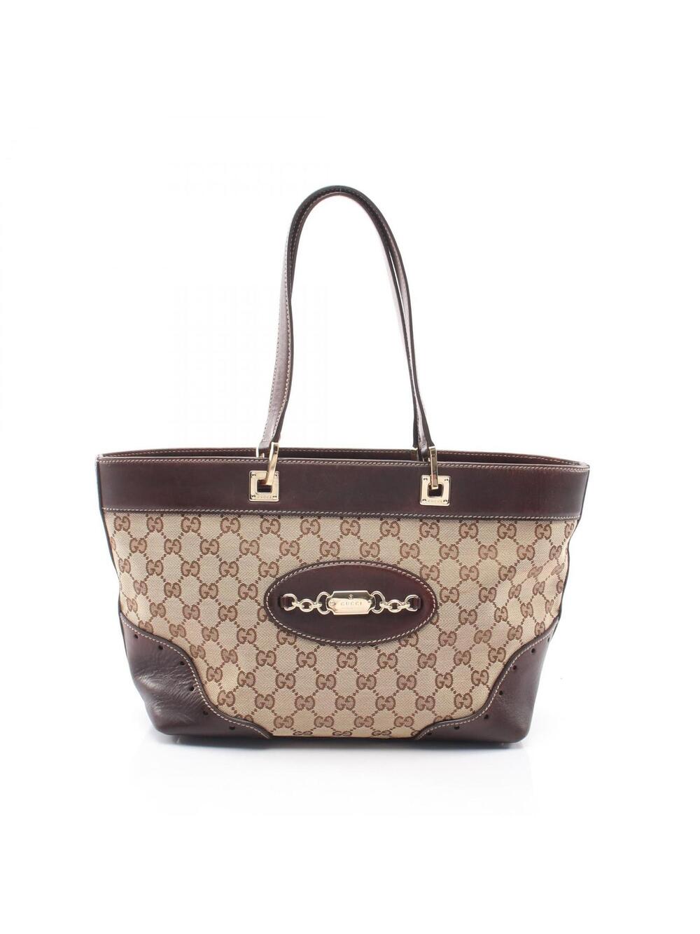 Gucci Gg Canvas Tote Shoulder Bag #275436G76B